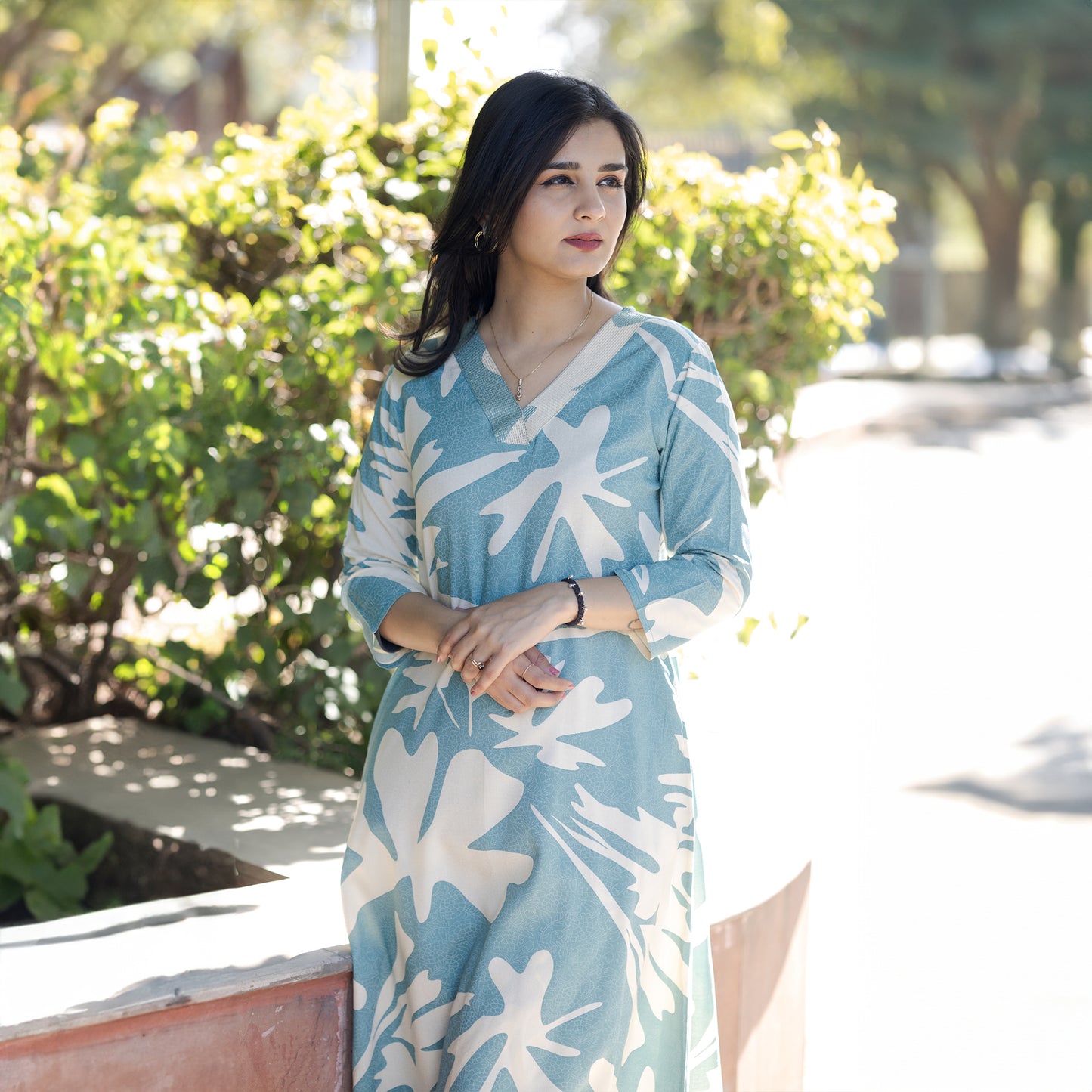 Urban Jungle Cotton Rayon Co-ord Set