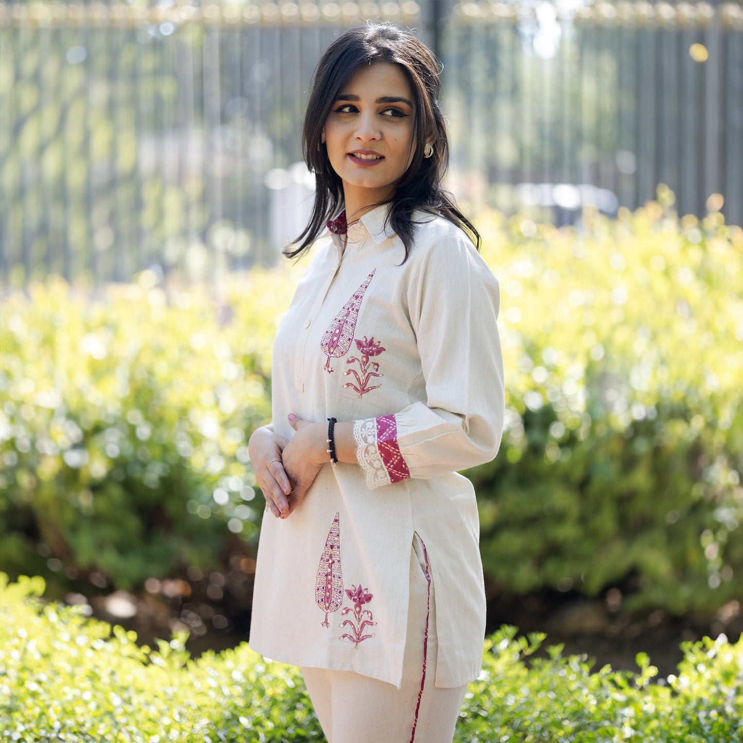 Earthy Elegance Cotton Flex Co Ord Set
