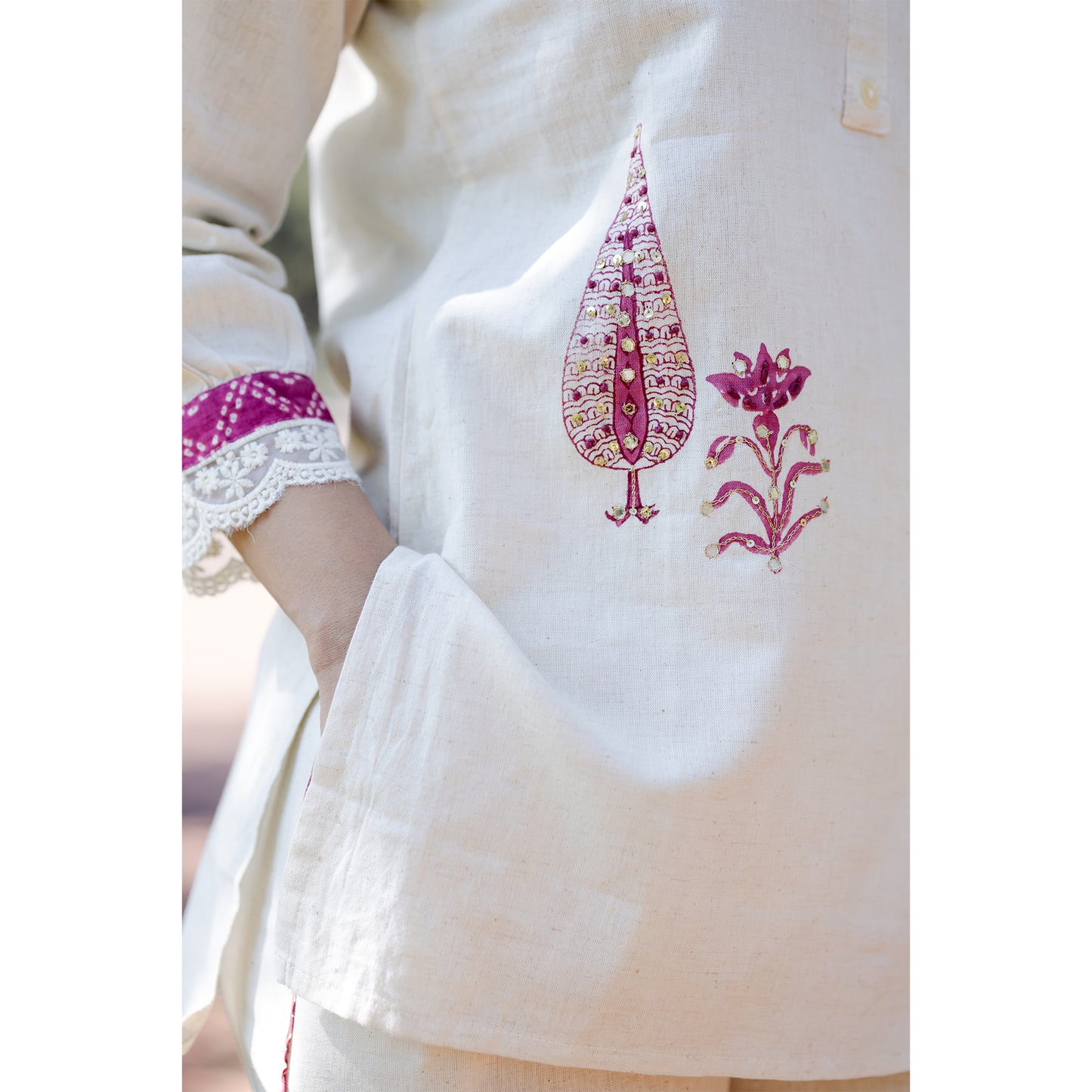 Earthy Elegance Cotton Flex Co Ord Set