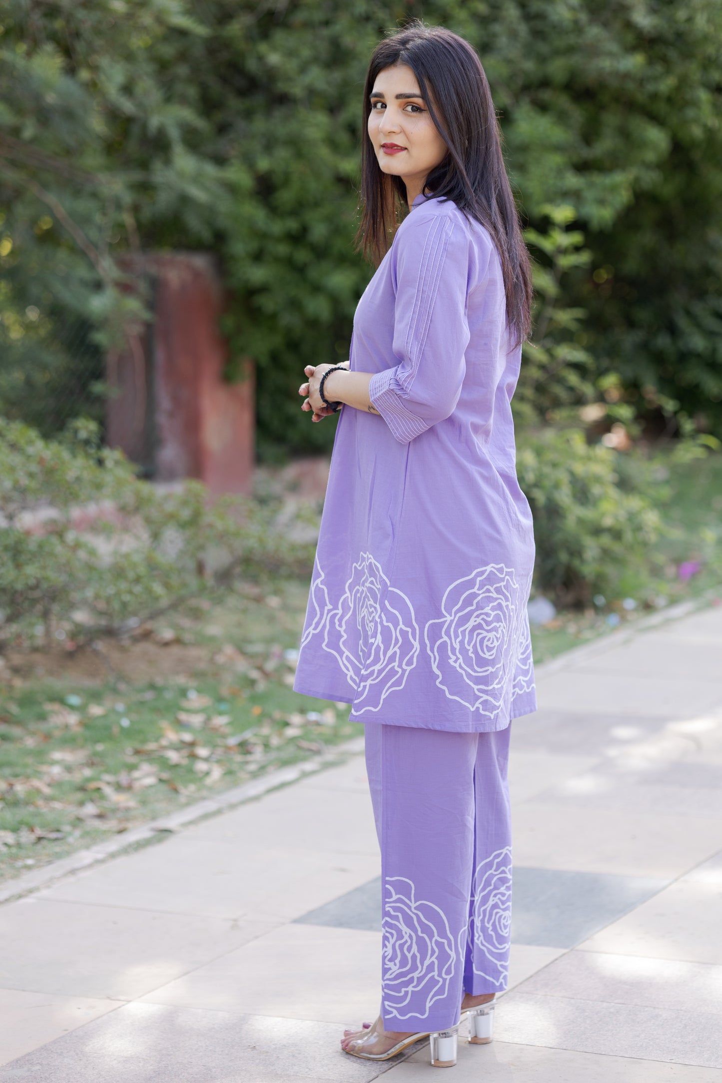 Cambric Lavender Co-ord Set