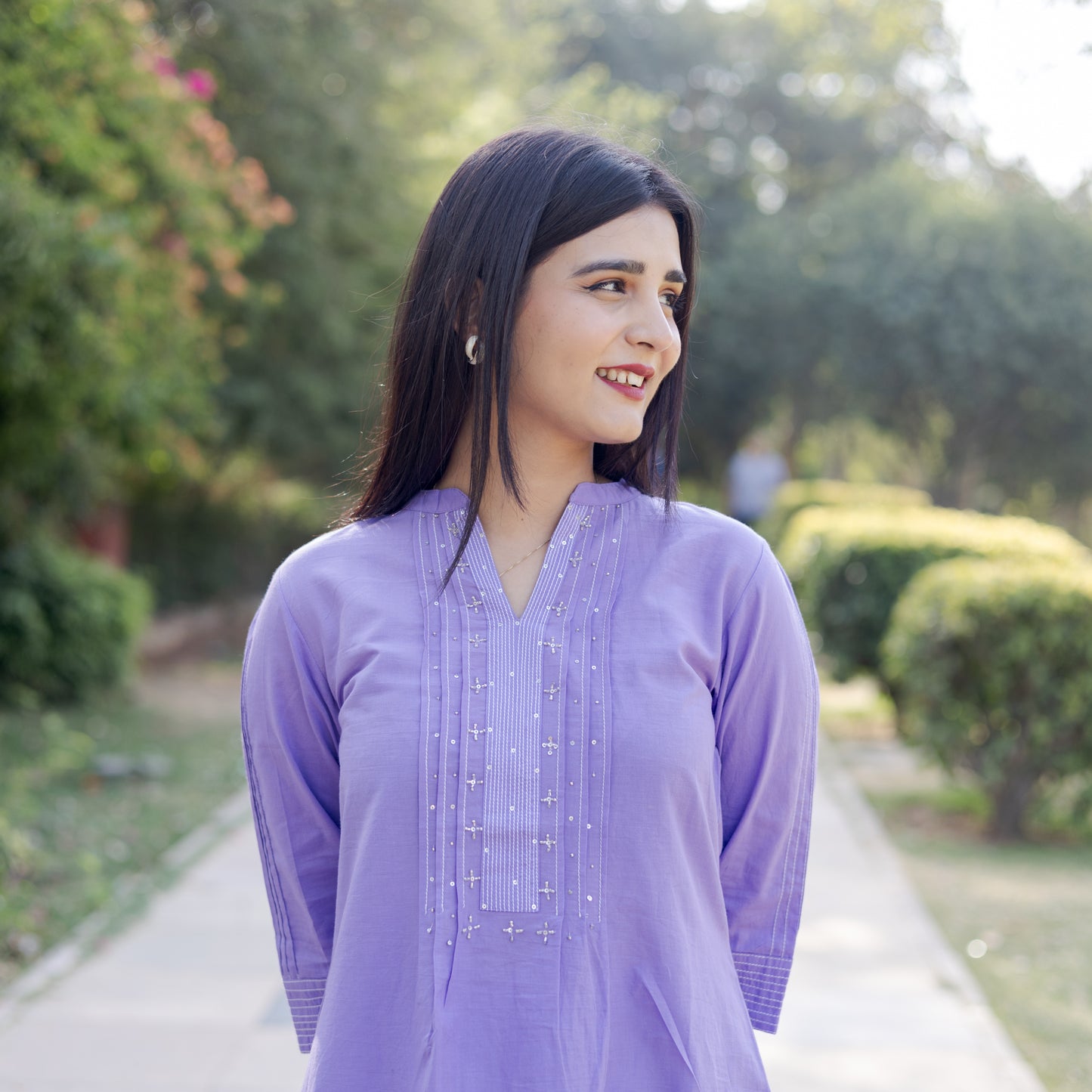 Cambric Lavender Co-ord Set