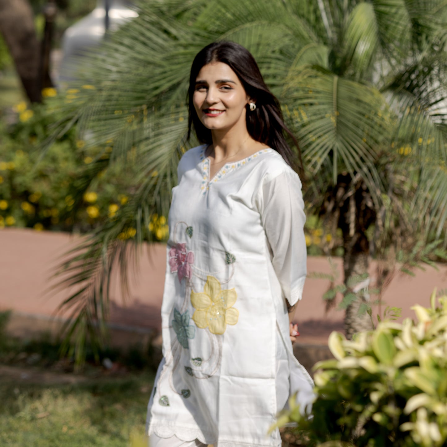 Floral Muse Muslin Co-ord Set