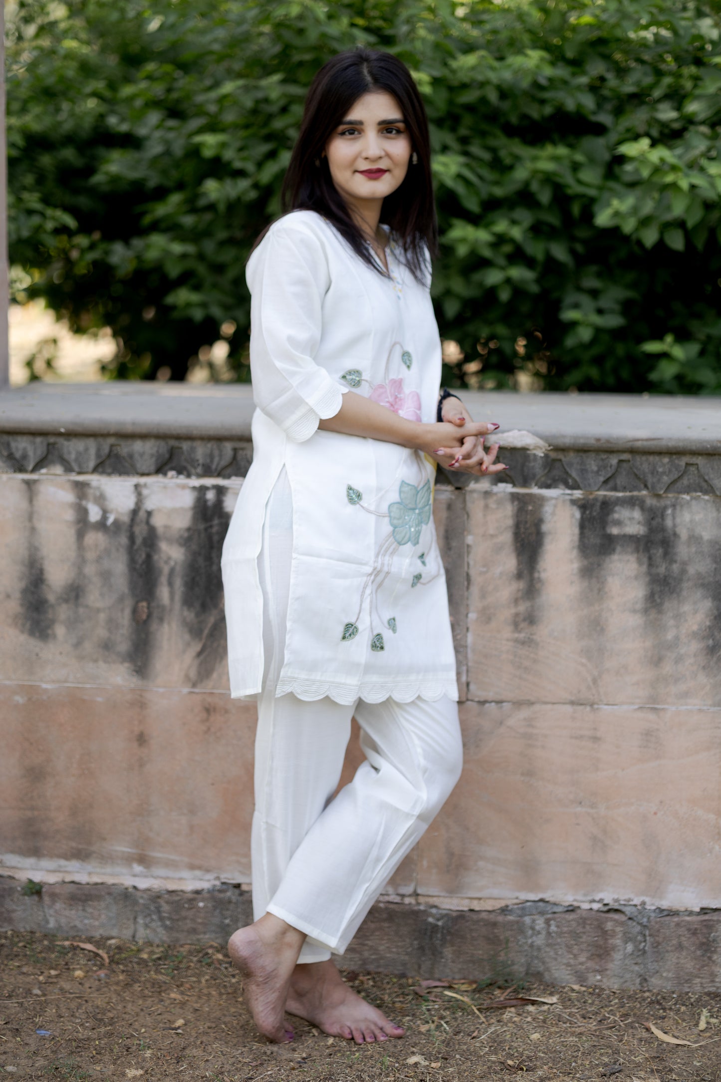 Floral Muse Muslin Co-ord Set