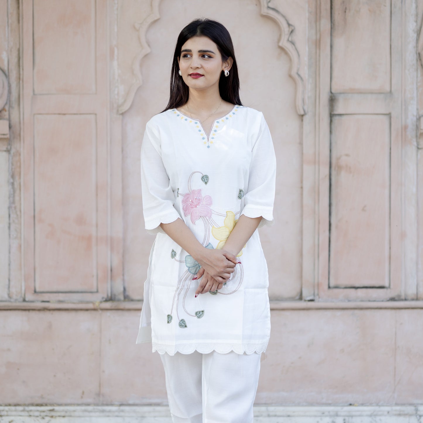 Floral Muse Muslin Co-ord Set