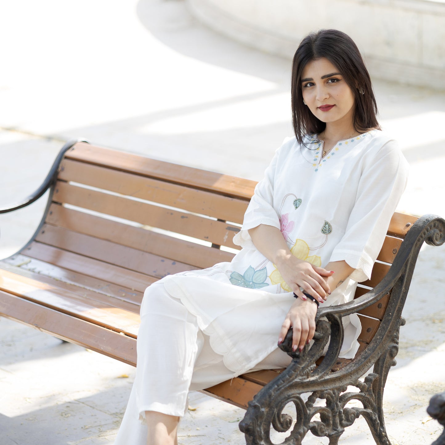 Floral Muse Muslin Co-ord Set
