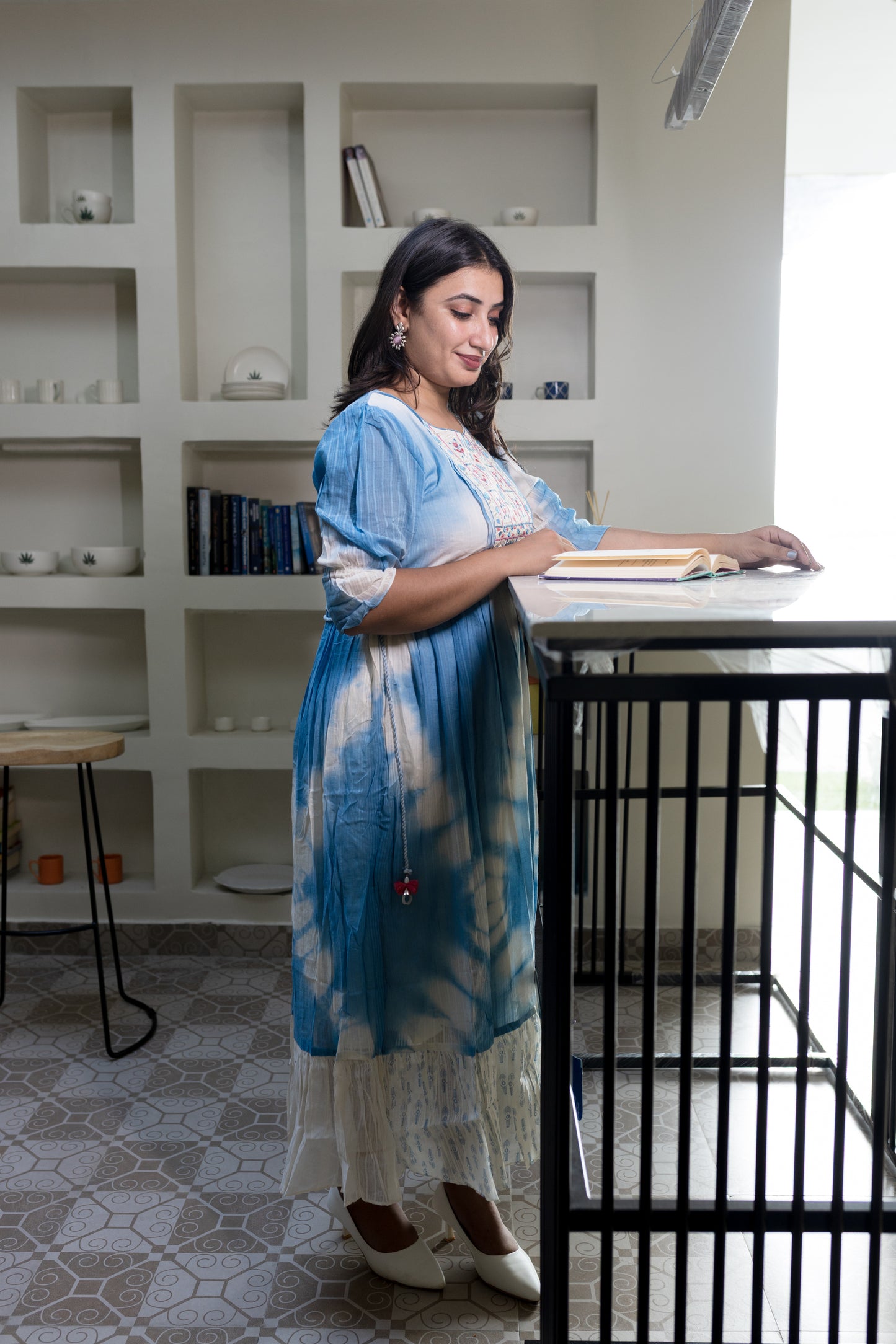 Ocean Breeze Tie-Dye Dress