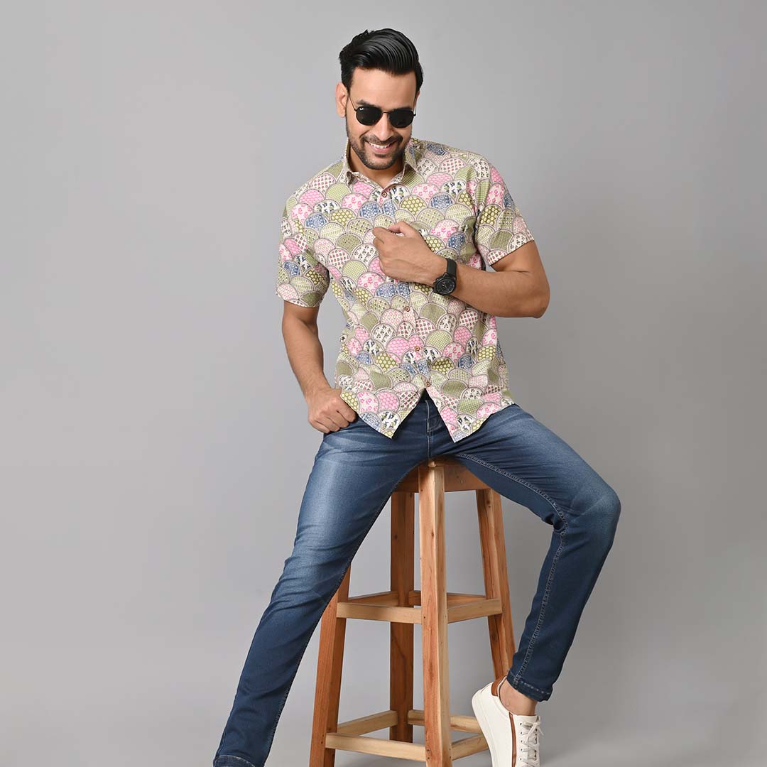 Boho Shirt Boho Clothing For Mens Hippie Chic Mens Boho Clothing