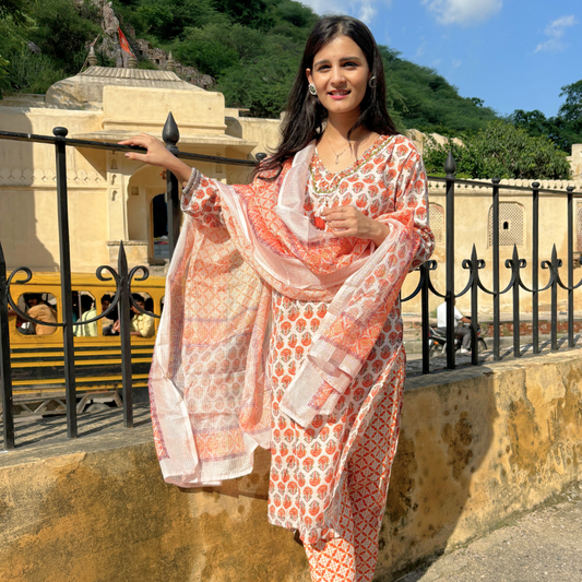 Marigold Petal Suit