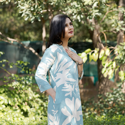 Urban Jungle Cotton Rayon Co-ord Set