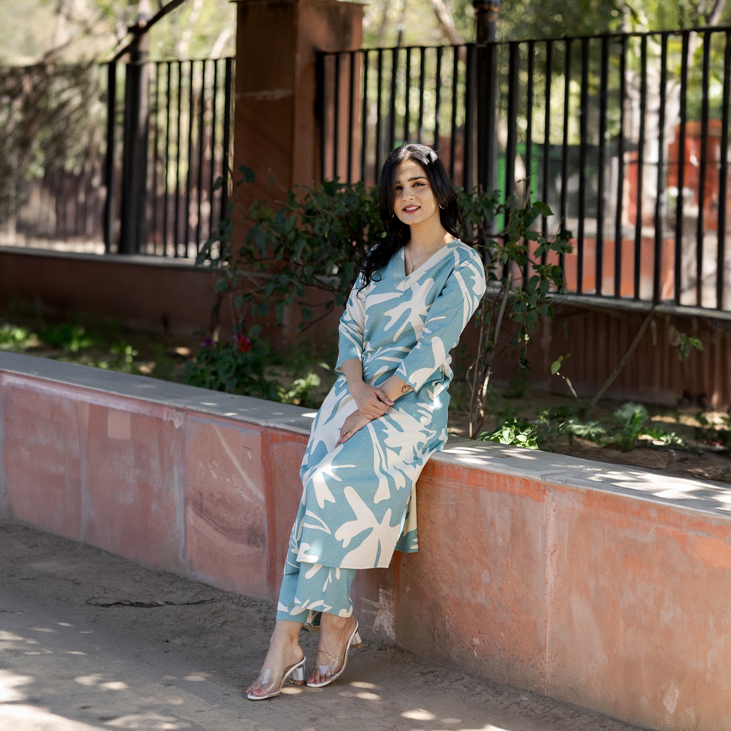 Urban Jungle Cotton Rayon Co-ord Set