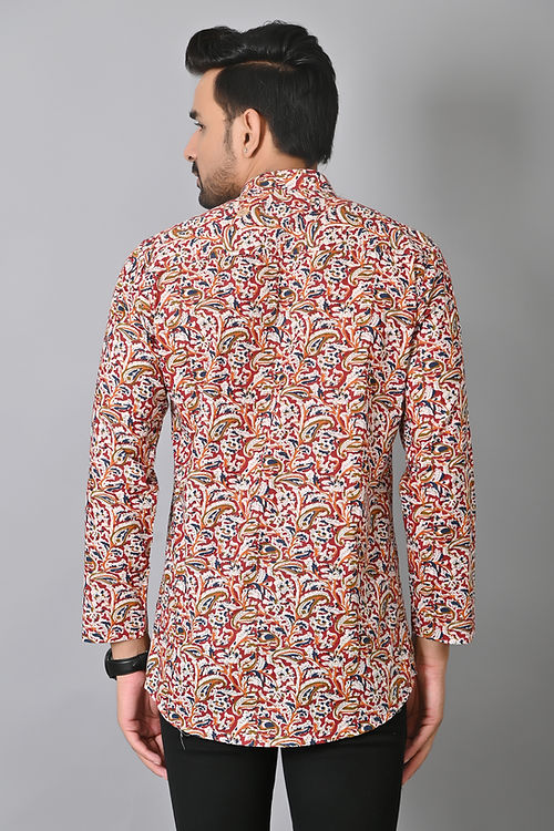 Paisley Printed Short Kurta