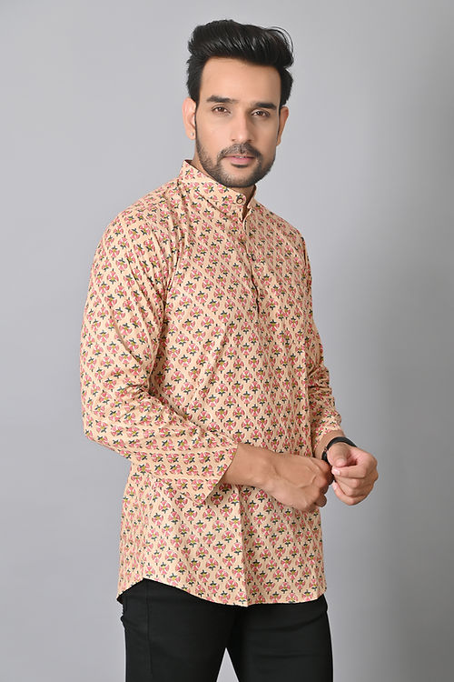 Peach Perfect Short Kurta