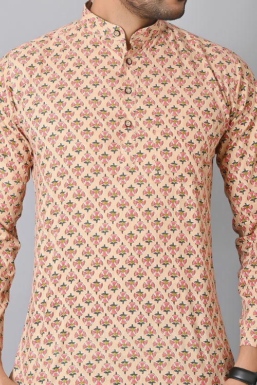 Peach Perfect Short Kurta