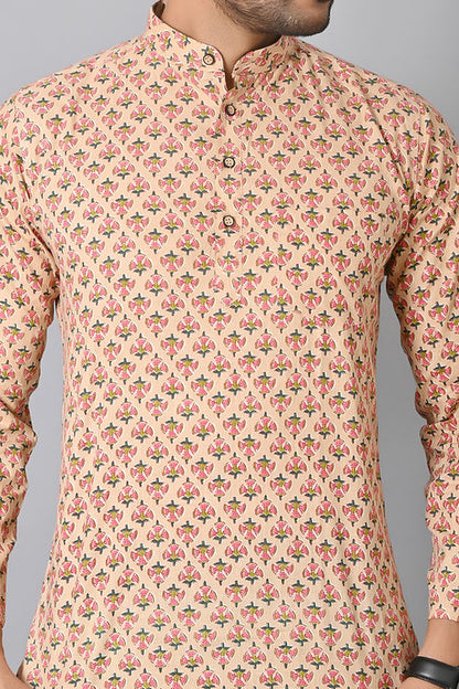 Peach Perfect Short Kurta