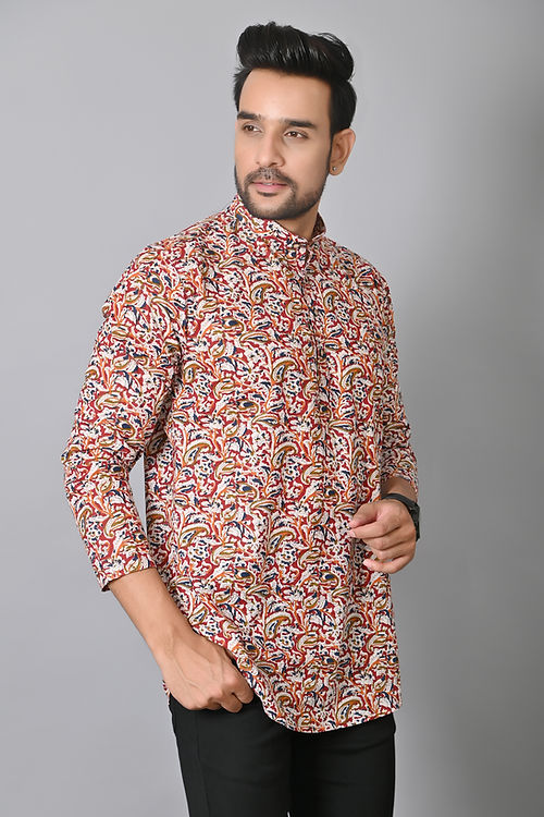 Paisley Printed Short Kurta