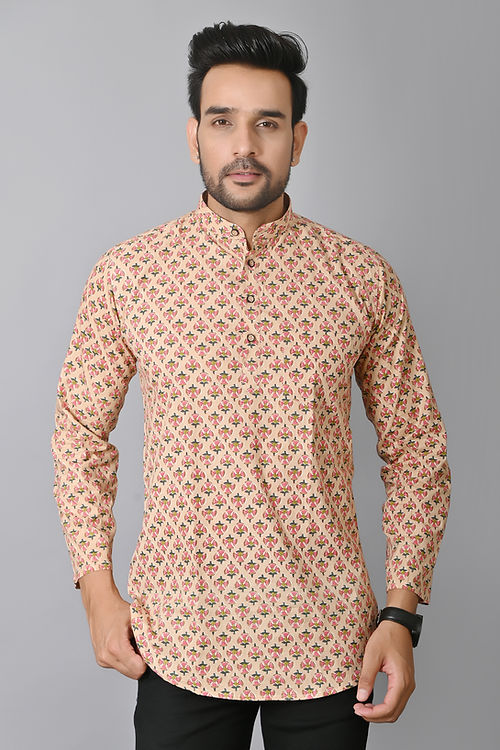 Peach Perfect Short Kurta