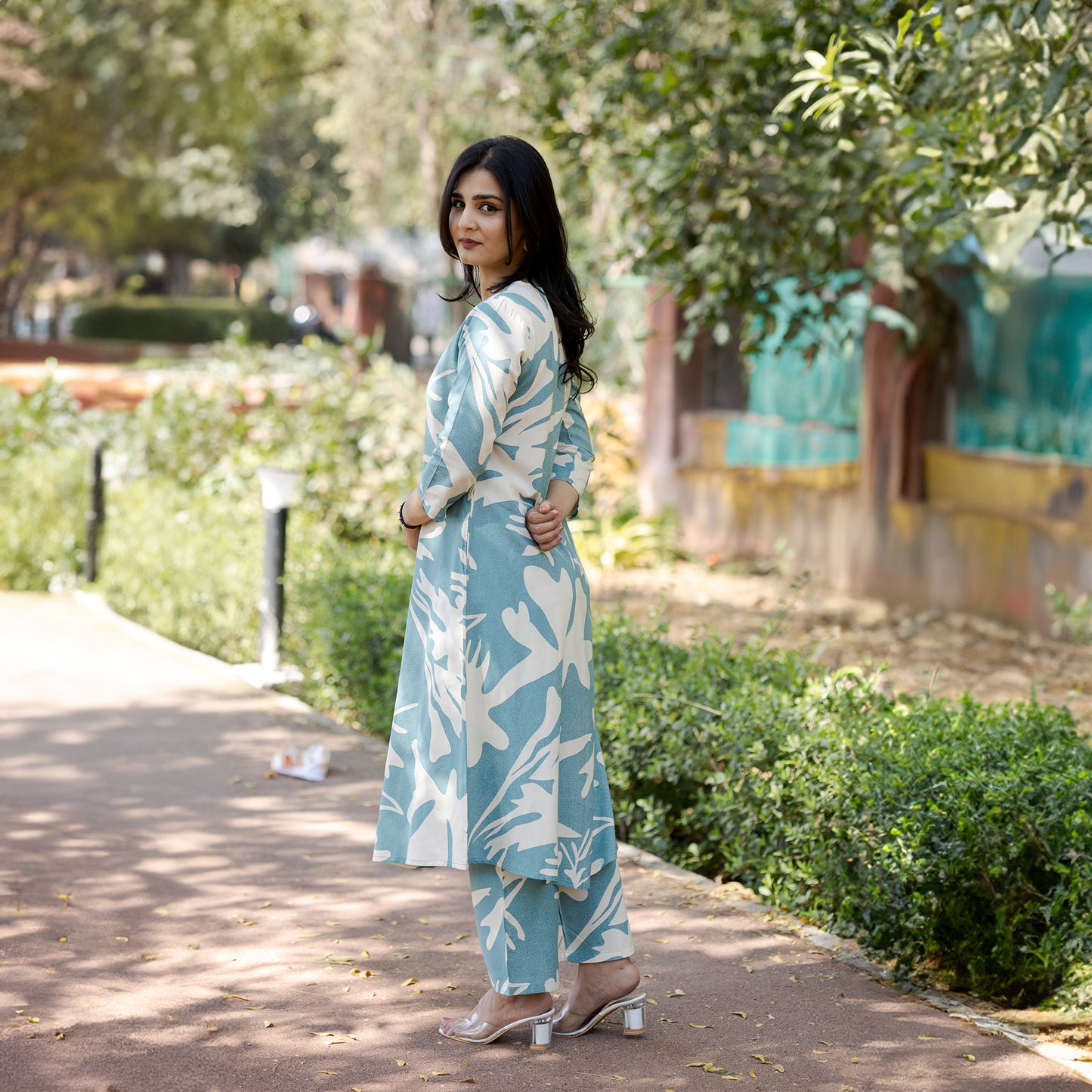 Urban Jungle Cotton Rayon Co-ord Set