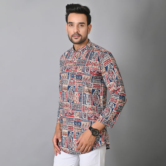 Patch Work Short Kurta