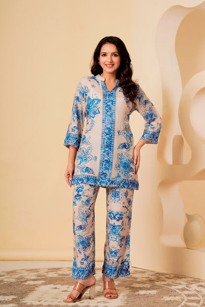 Neelaya bloom muslin co ord set