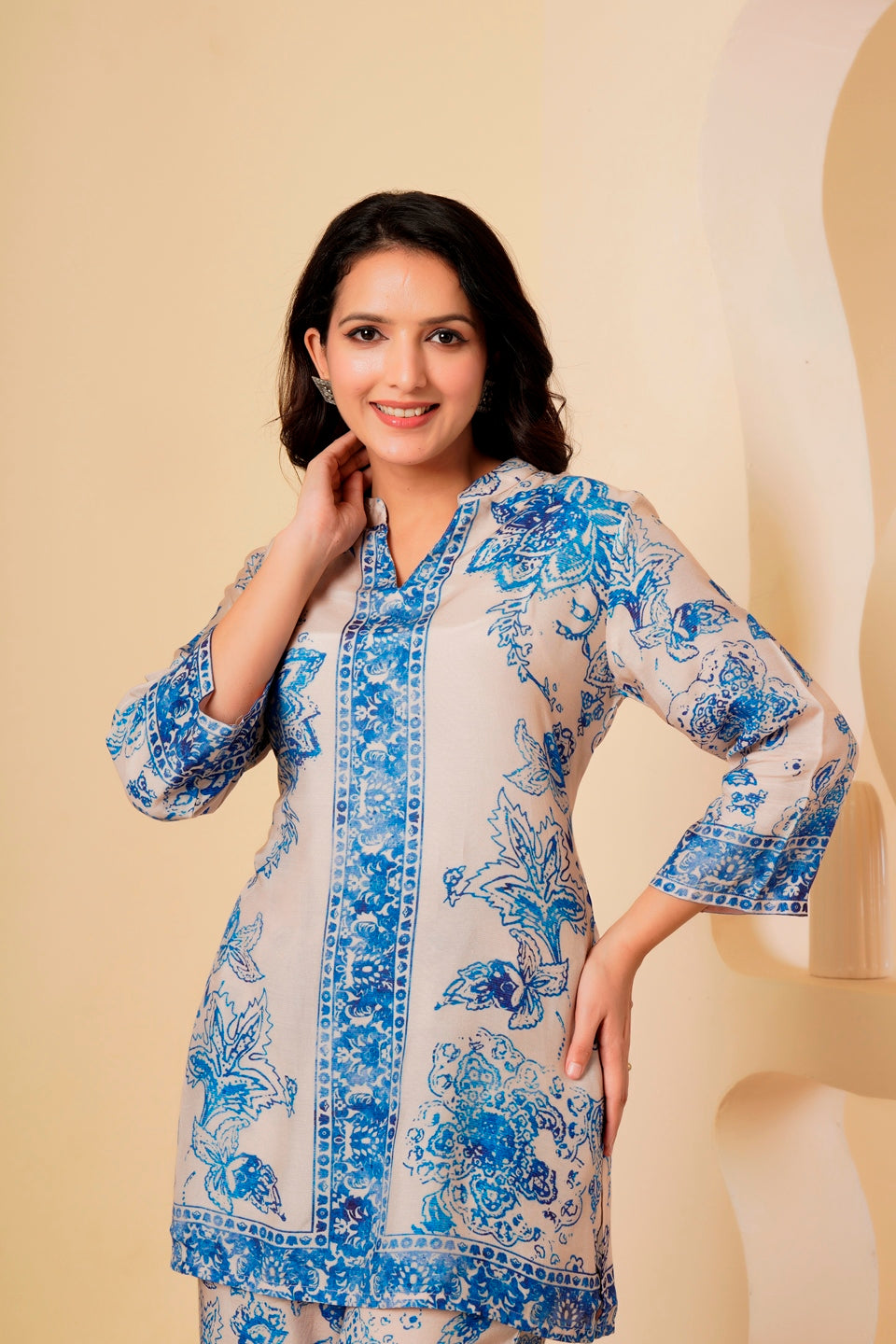 Neelaya bloom muslin co ord set