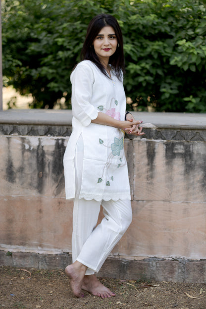 Floral Muse Muslin Co-ord Set