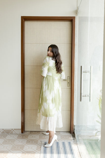 Mint Meadow Tie-Dye Dress