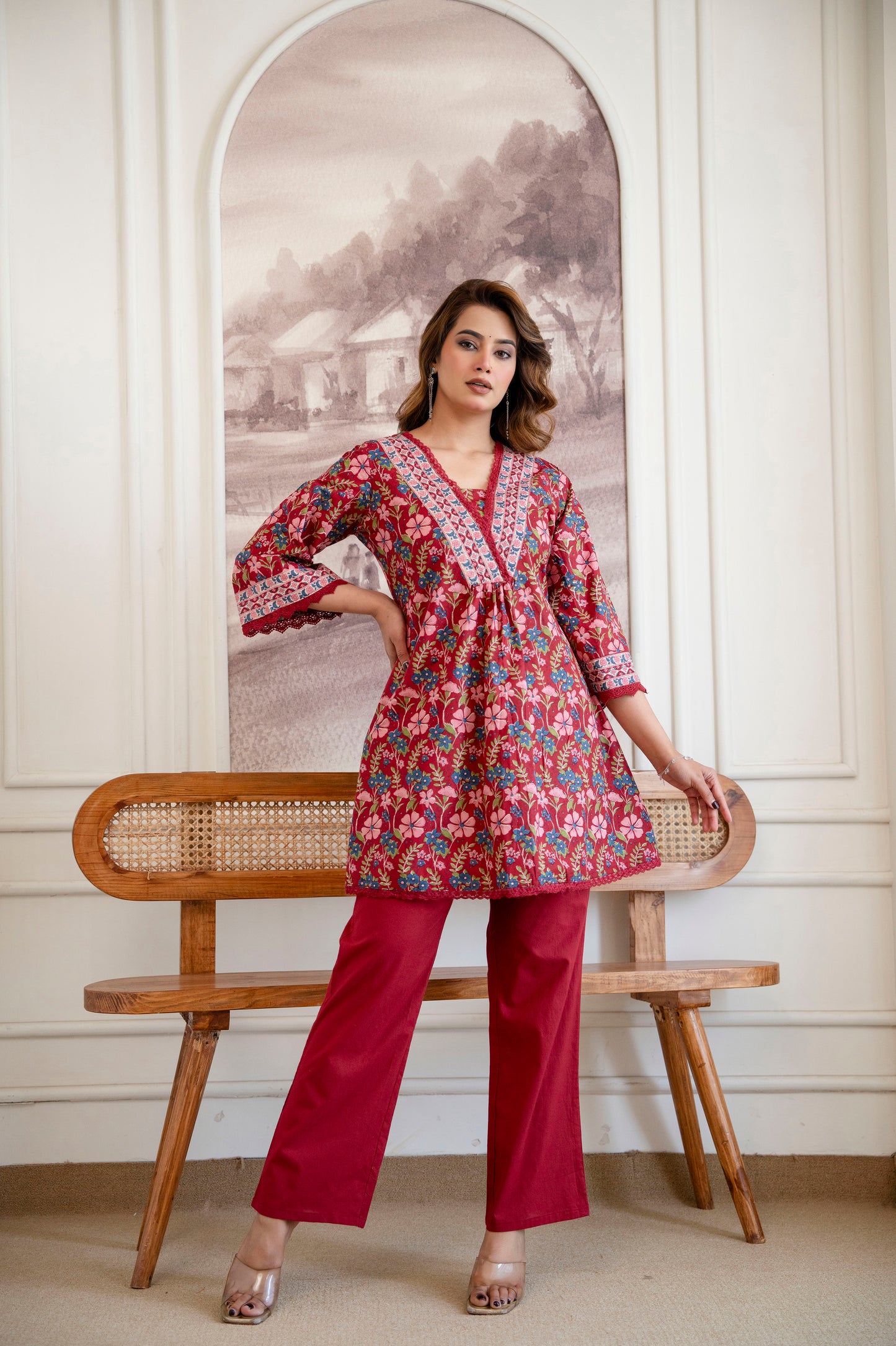 GULNAAR COTTON CO-ORD SET