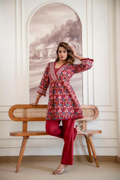 GULNAAR COTTON CO-ORD SET