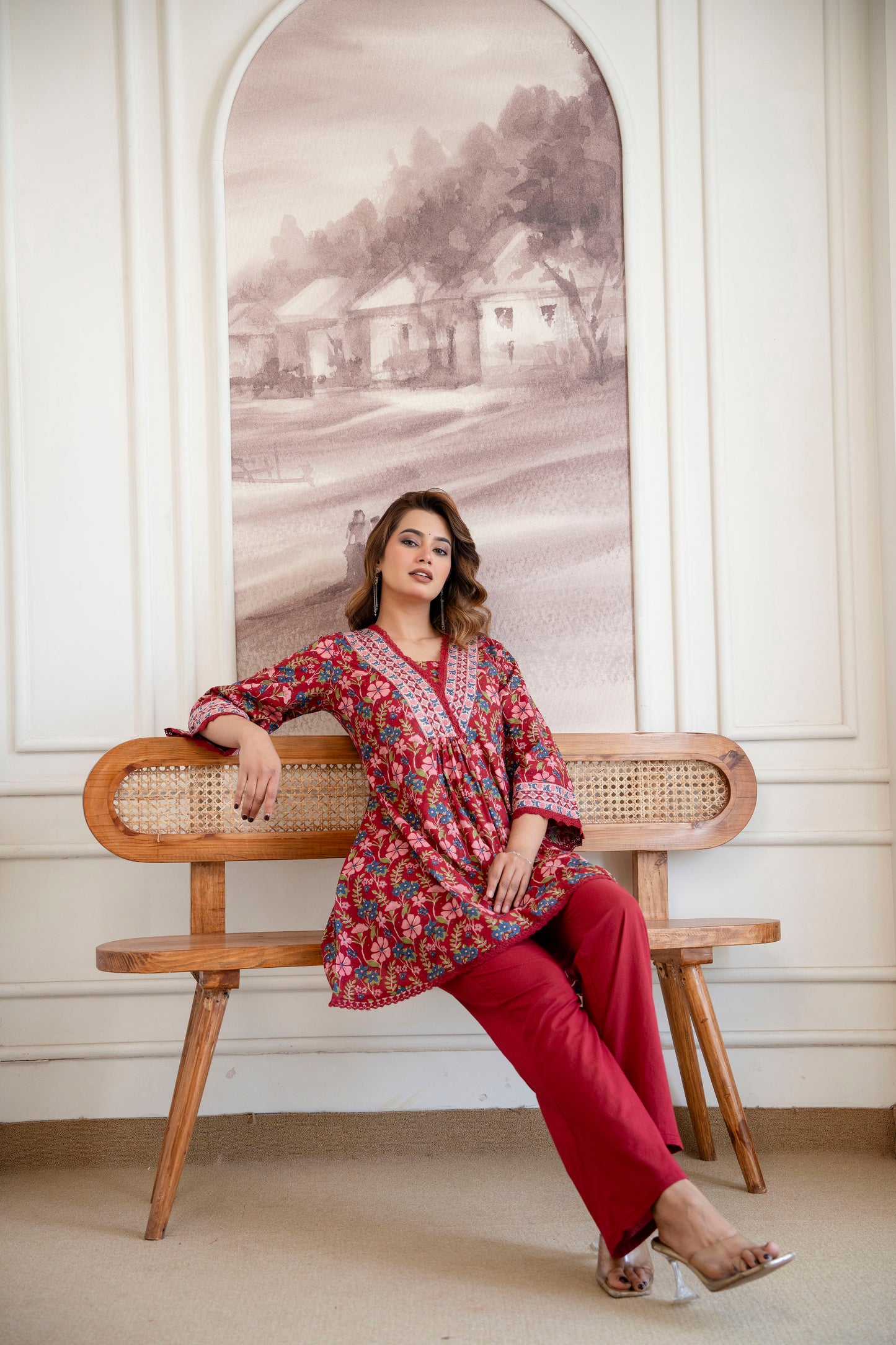 GULNAAR COTTON CO-ORD SET