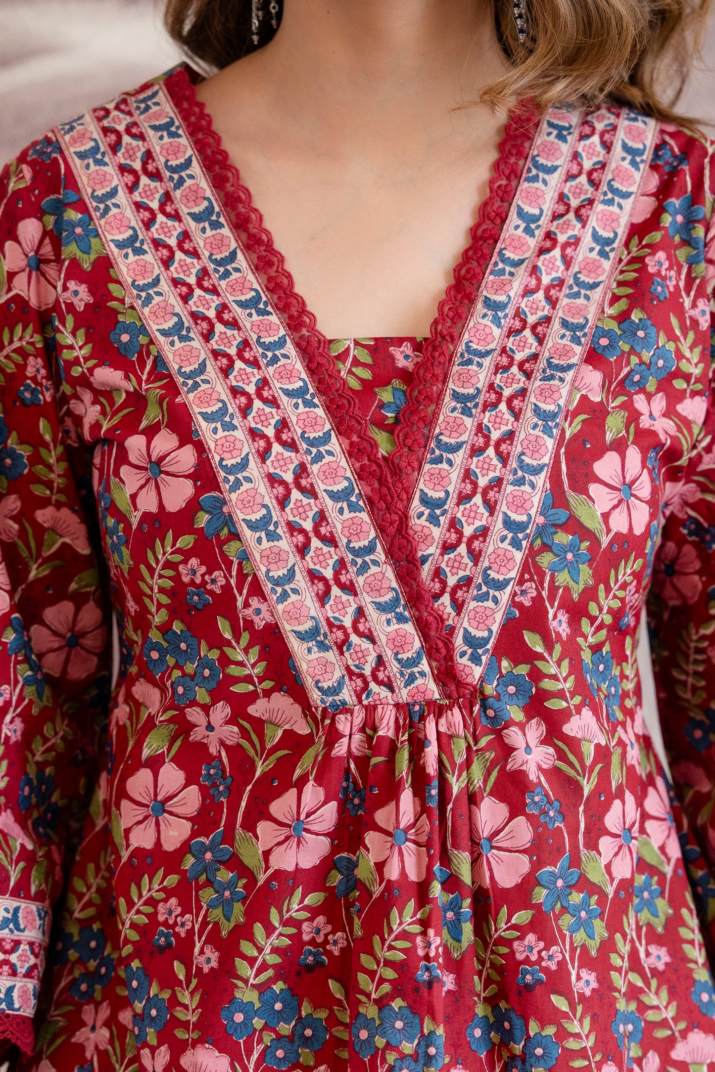 GULNAAR COTTON CO-ORD SET