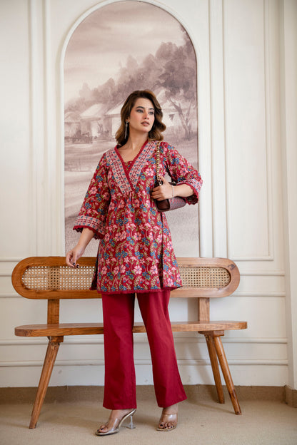 GULNAAR COTTON CO-ORD SET