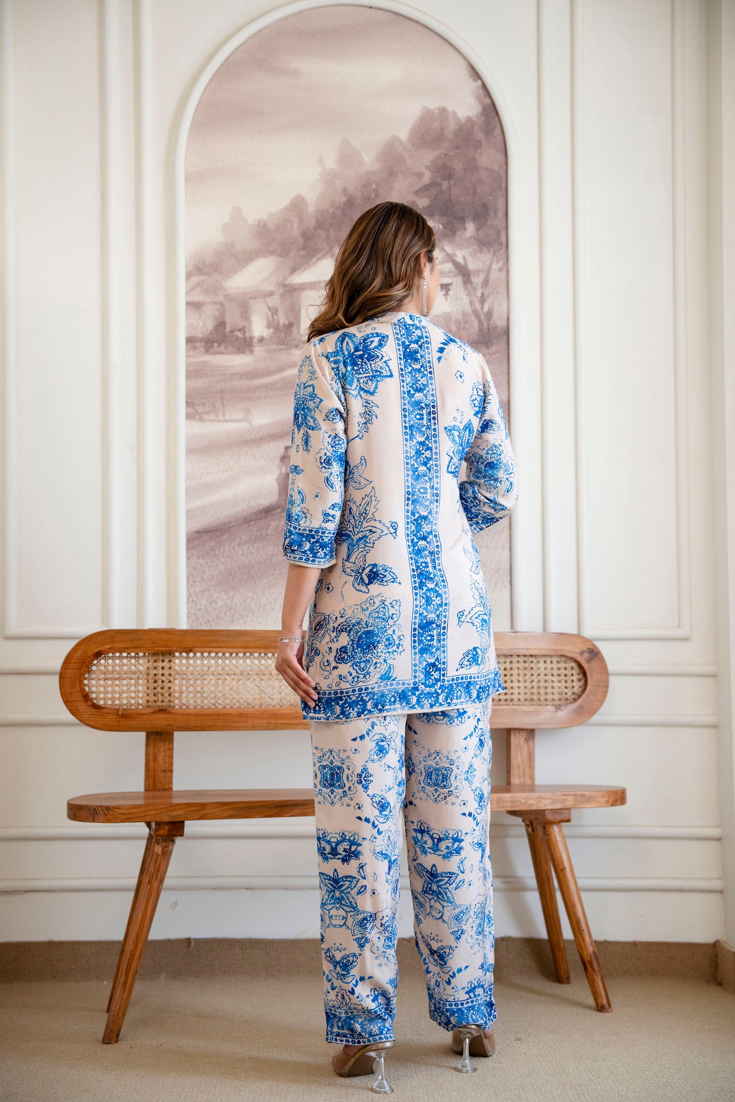 NEELAYA BLOOM MUSLIN CO-ORD SET