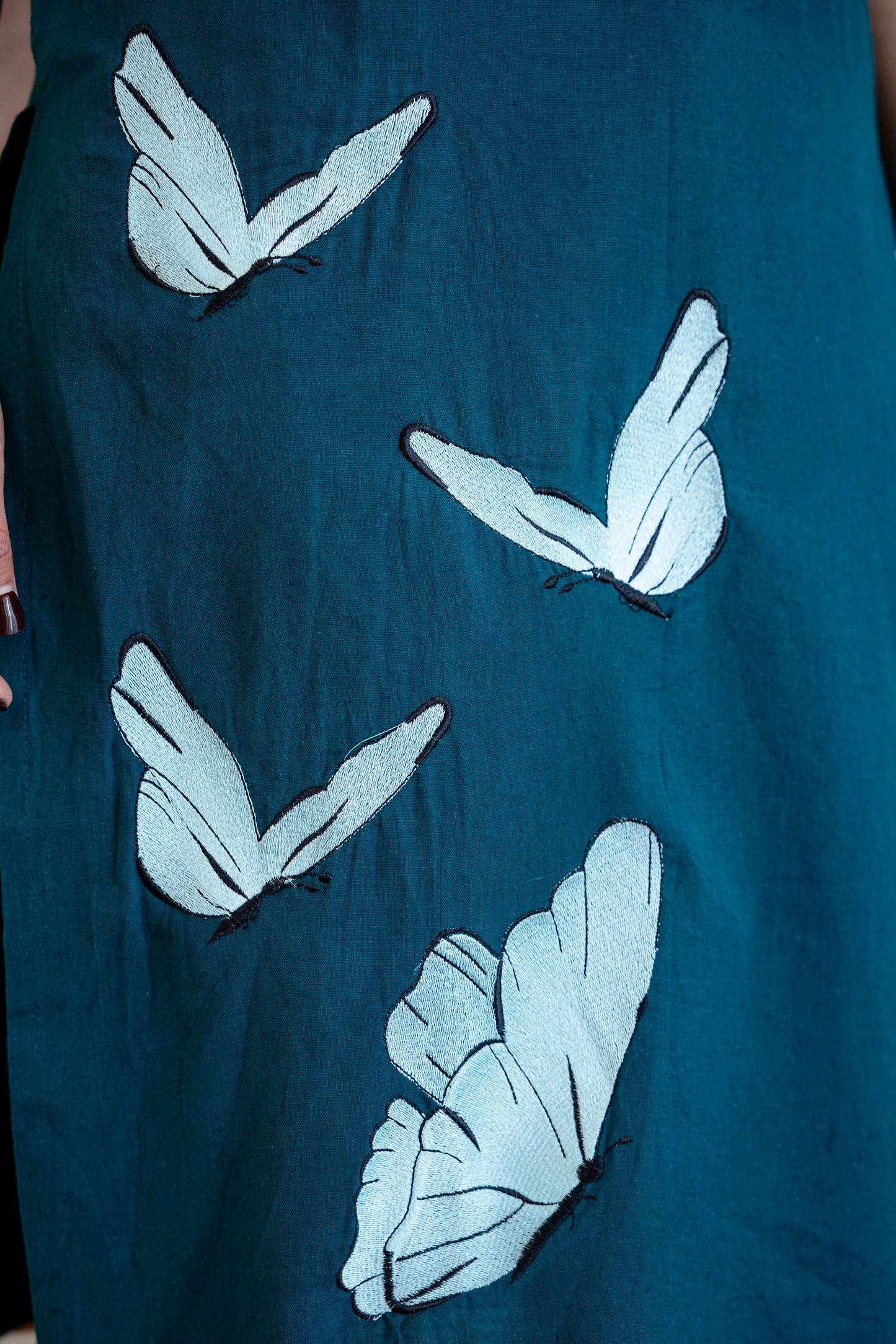 TEAL WHISPERS CO-ORD SET