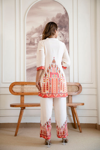 RANG MAHAL MUSLIN CO-ORD SET