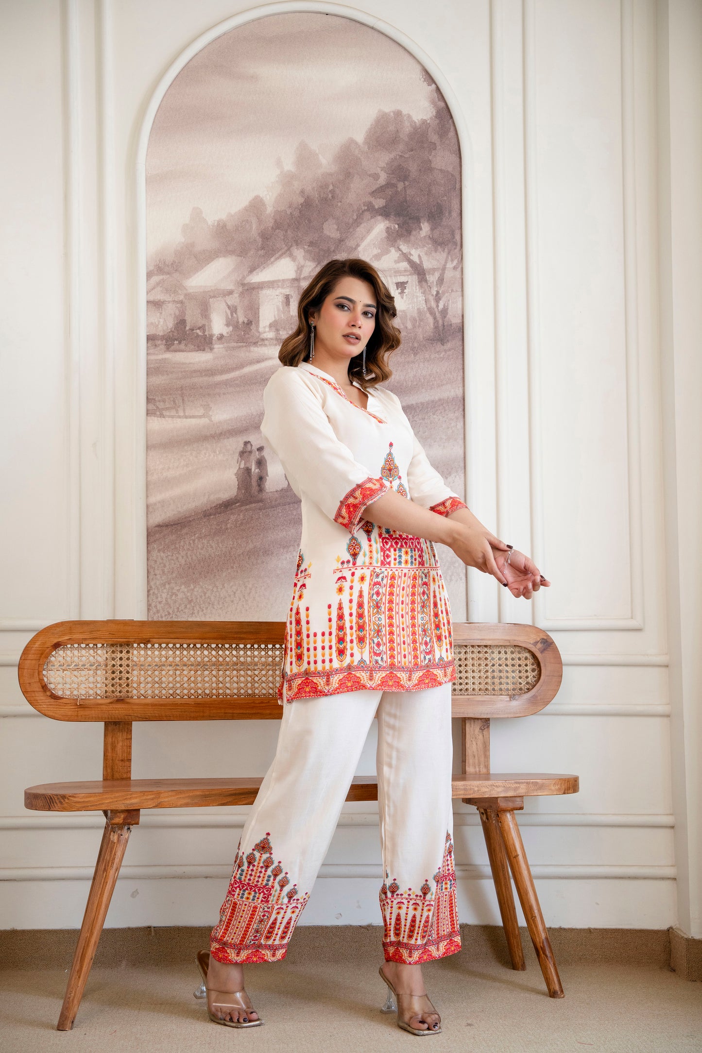 RANG MAHAL MUSLIN CO-ORD SET