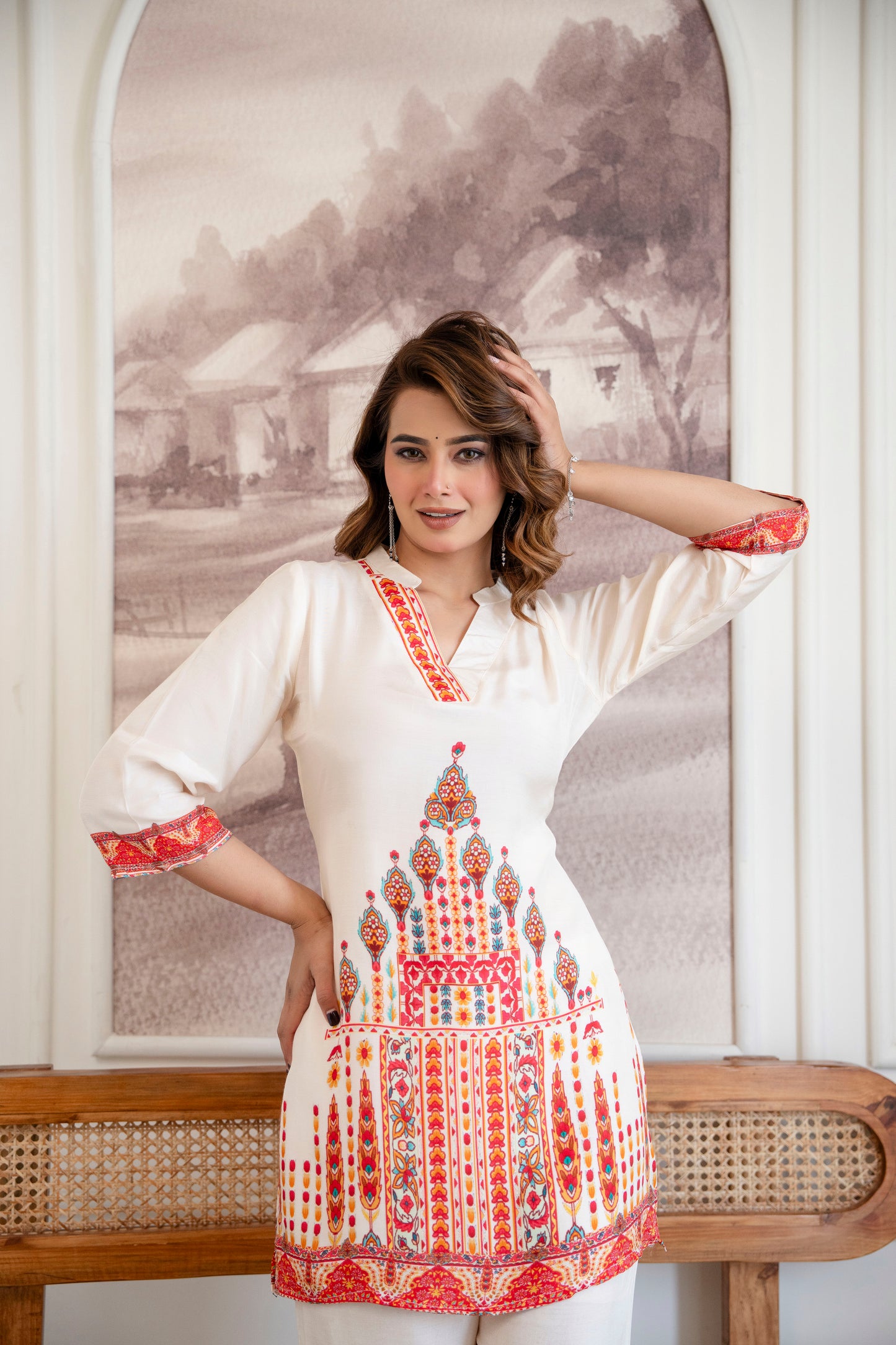 RANG MAHAL MUSLIN CO-ORD SET