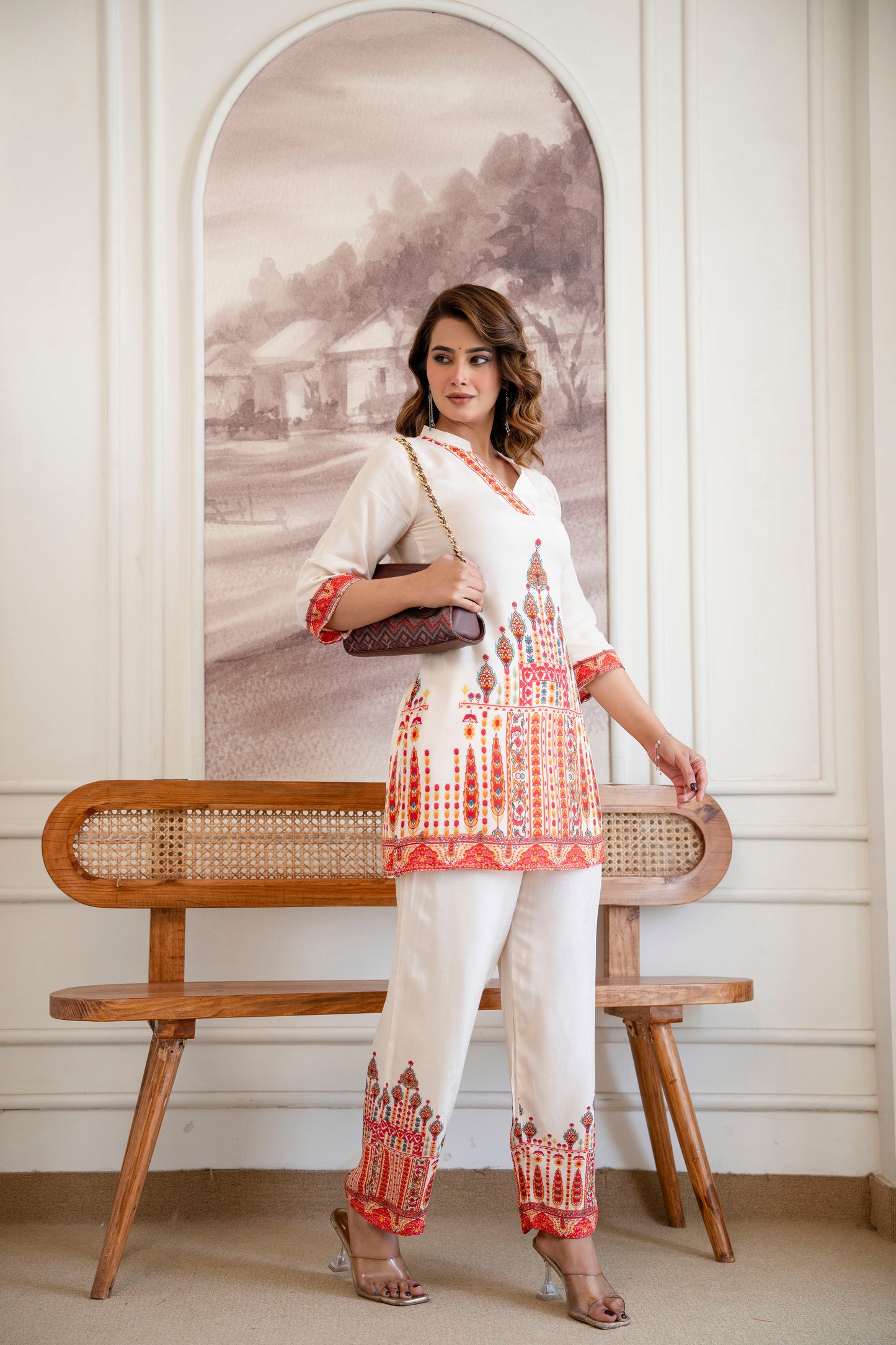 RANG MAHAL MUSLIN CO-ORD SET