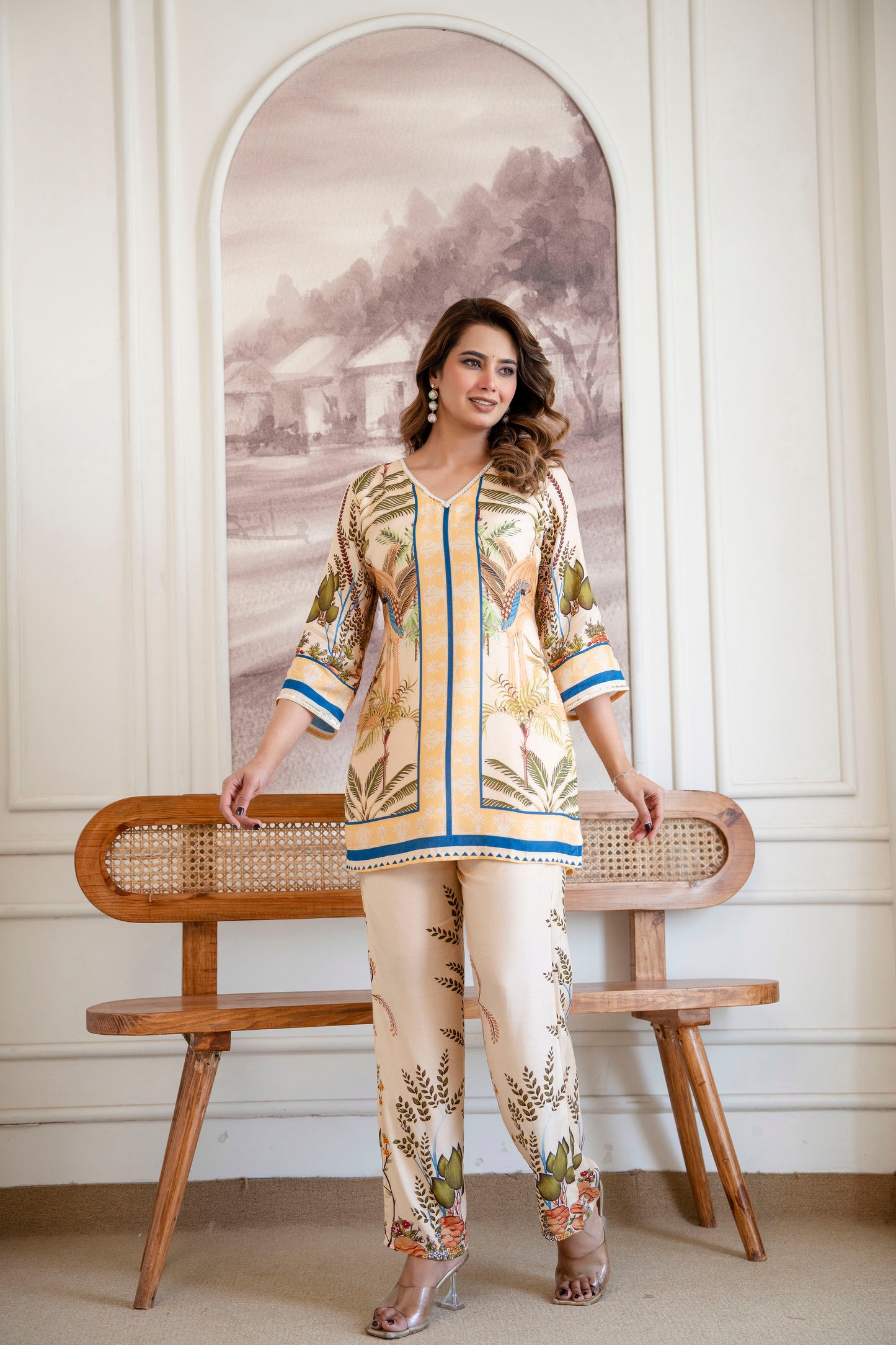 IVORY OASIS CO-ORD SET