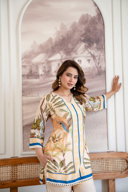 IVORY OASIS CO-ORD SET