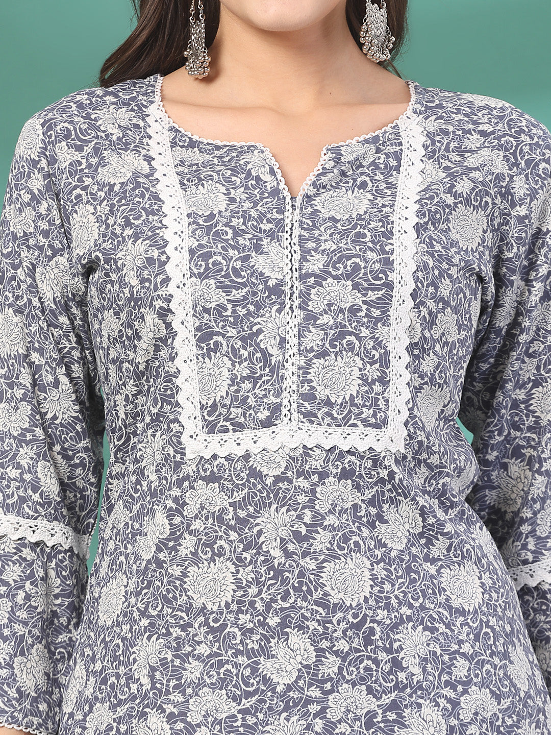 Ruhani Cotton Kurti Set