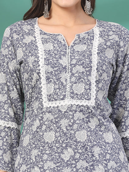 Ruhani Cotton Kurti Set