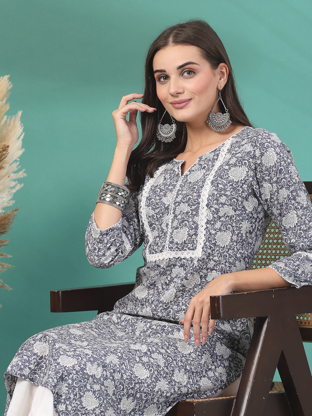Ruhani Cotton Kurti Set