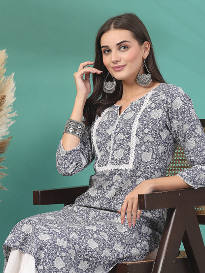 Ruhani Cotton Kurti Set